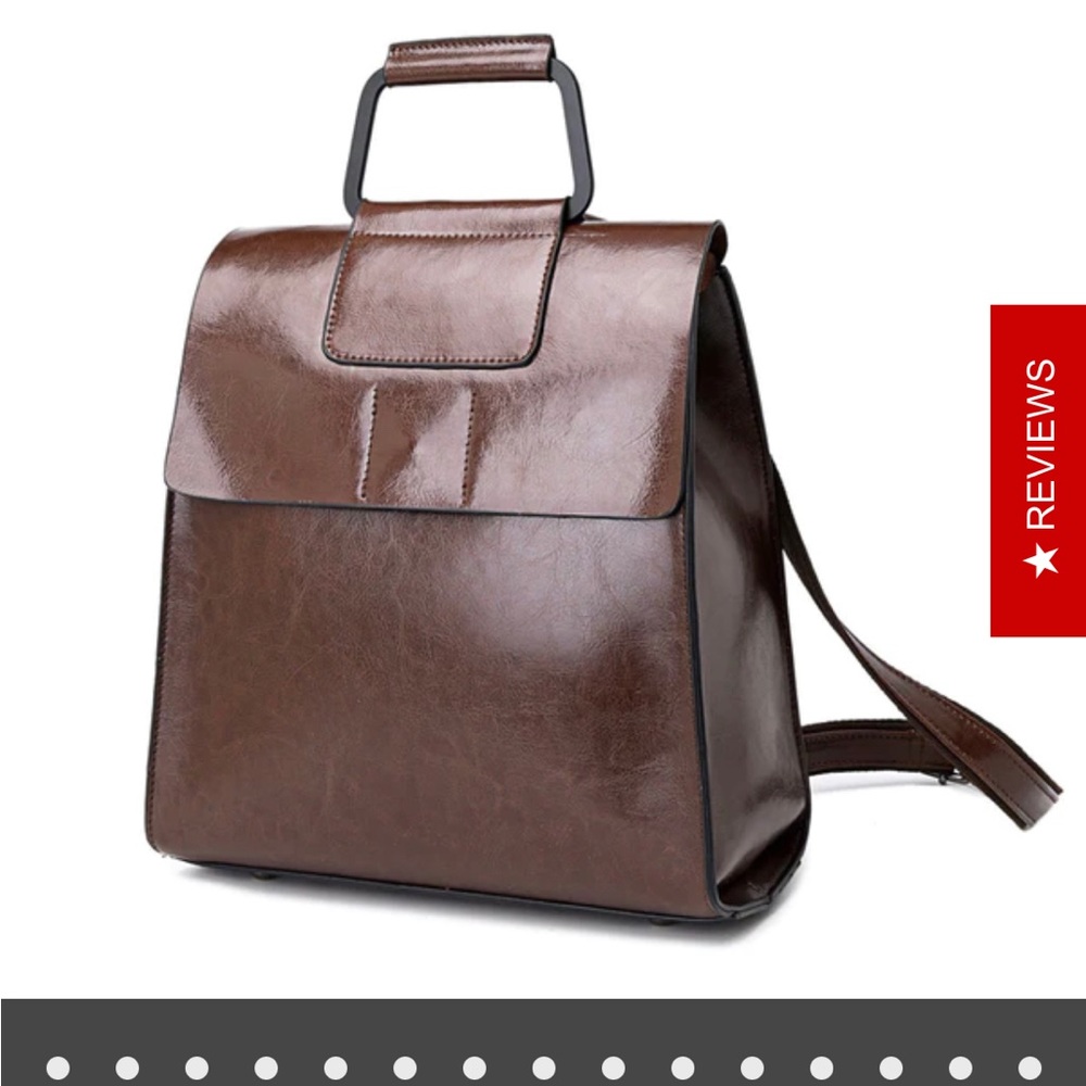Leather Backpack